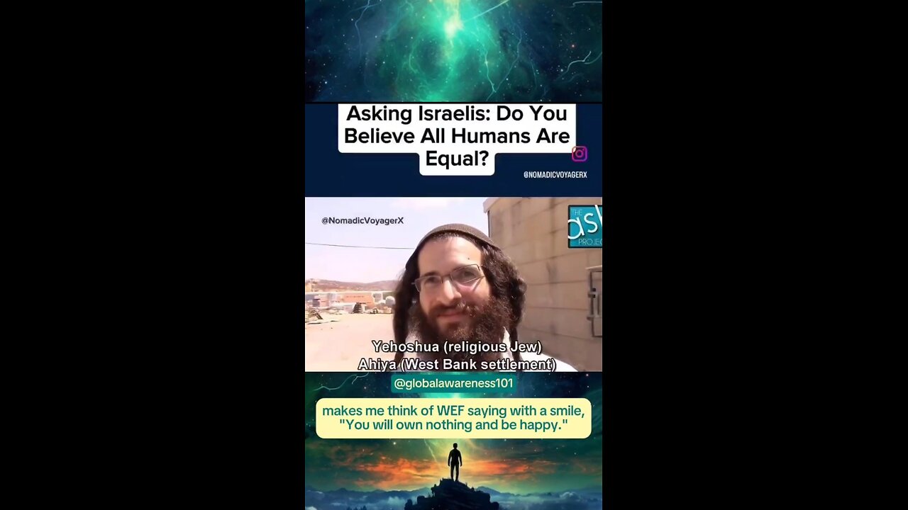 2 minute video turned into 14 minute video about WEF, Lenin, Israel connection