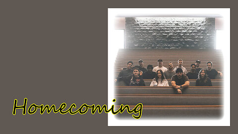 The cost (Given to us) - Homecoming - Lyric video