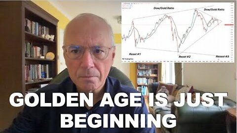 Death Cross in Dow Gold Ratio Pointing to Acceleration of Financial Reset.