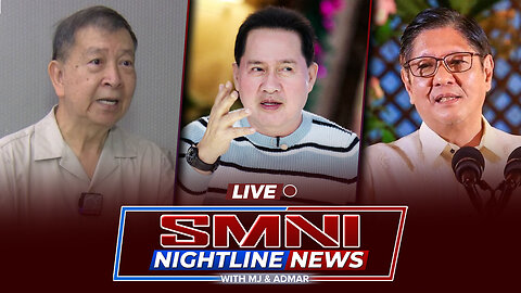 LIVE: SMNI Nightline News | July 18, 2025 - Biyernes
