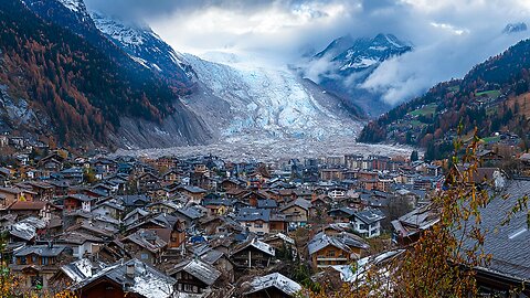Switzerland NOW! Massive Glacier Collapse Destroys Alpine Village