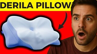 DERILA PILLOW 2025 🛏️ HONEST REVIEW – CAN THIS ERGO PILLOW REALLY IMPROVE YOUR POSTURE & SLEEP