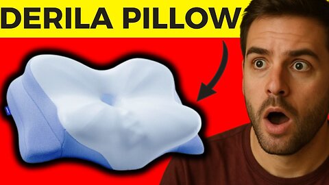 DERILA PILLOW 2025 🛏️ HONEST REVIEW – CAN THIS ERGO PILLOW REALLY IMPROVE YOUR POSTURE & SLEEP