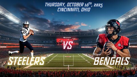 Pittsburgh Steelers @, Cincinnati Bengals, Week 7, Diggin' Deeper Into the NFL