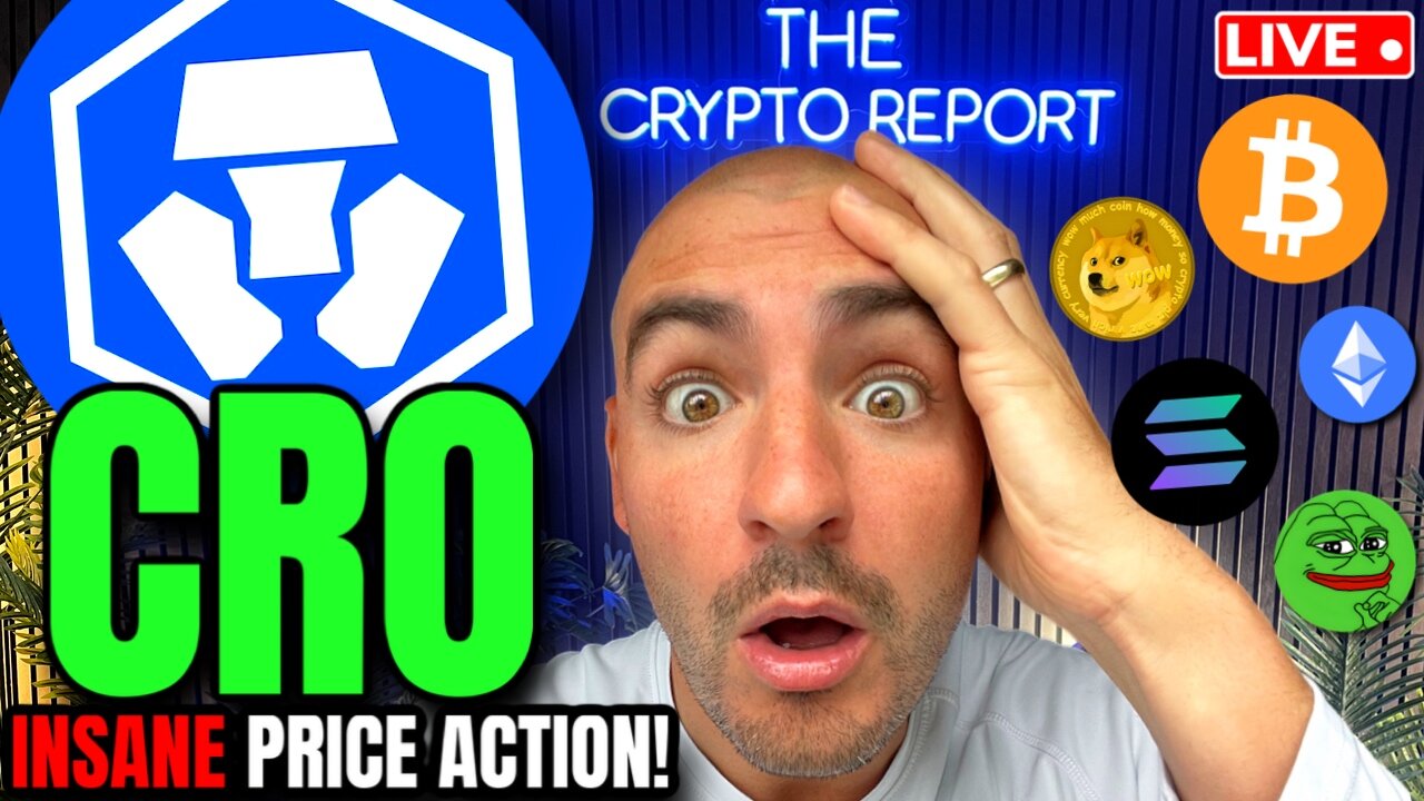 CRO PRICE BREAKING LIVE! (HUGE CRYPTO.COM NEWS ALERTS!) CRONOS CHAIN CLIMBS!