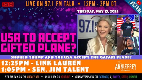 FAIR AIR? Should Trump accept plane from Qatar?