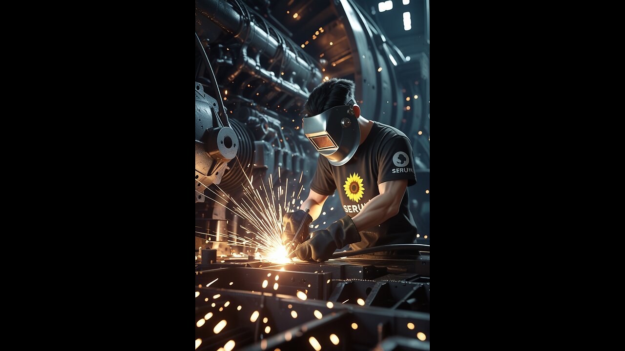 The Welder's Unquenchable Flame"