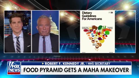 🚨RFK Jr says the NEW FOOD PYRAMID is a “GAME-CHANGER”