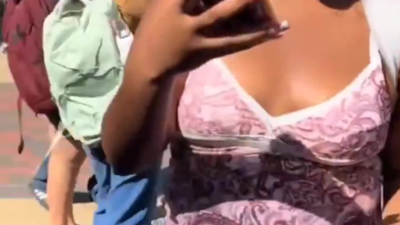 Leftist ghoul dances at Charlie Kirk's funeral