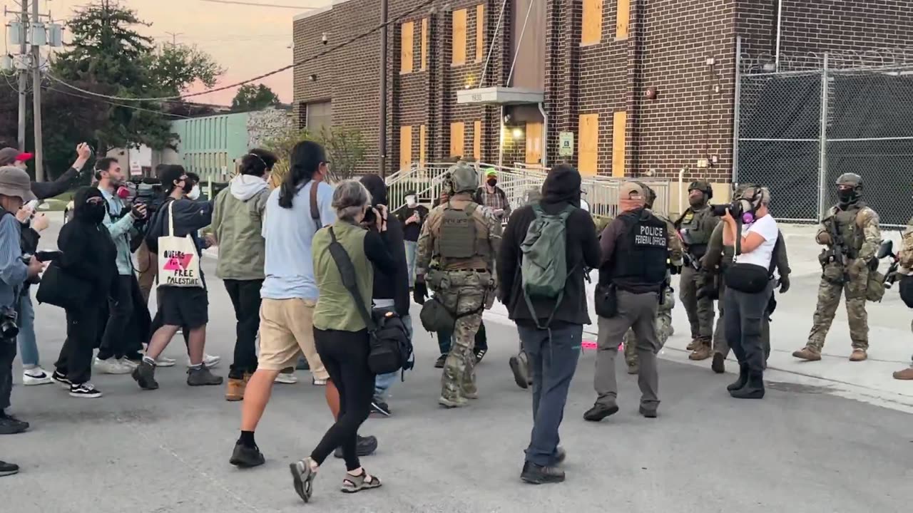 Democrat congressional candidate Kat Abughazaleh tried to block an ICE agent's car in Broadview MI