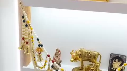 Modern Pooja Unit with a Timeless Traditional Charm