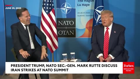 VIRAL MOMENT: NATO Sec-Gen Mark Rutte Refers To Trump As 'Daddy'
