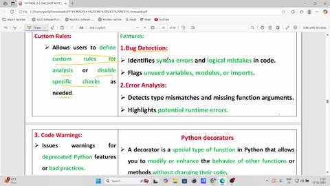 PYTHON UNIT 5 ONE SHORT GETWAY CLASSES