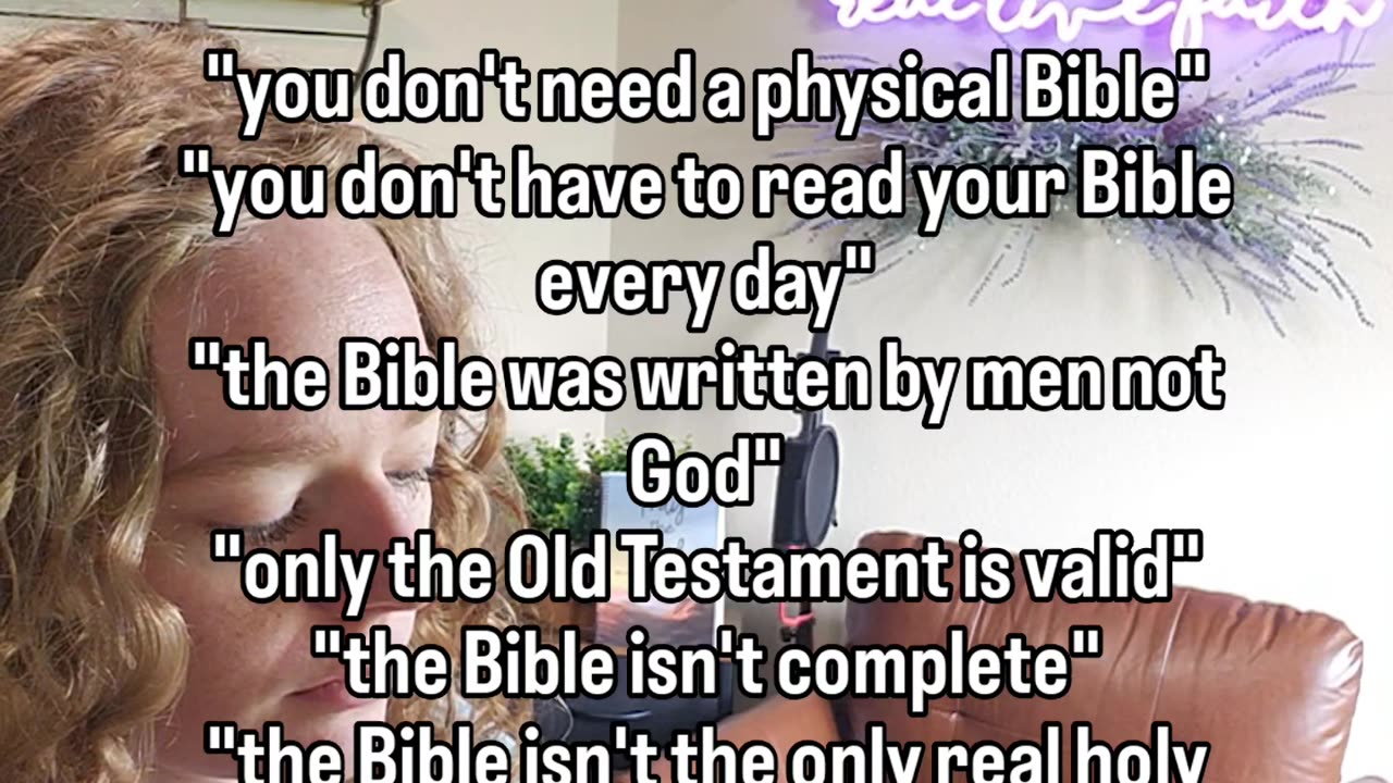 Don't believe the lies 📖