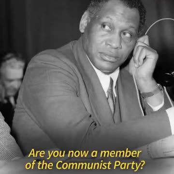 PAUL ROBESON RESISTING McCARTHYISM