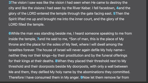 Ezekiel 43