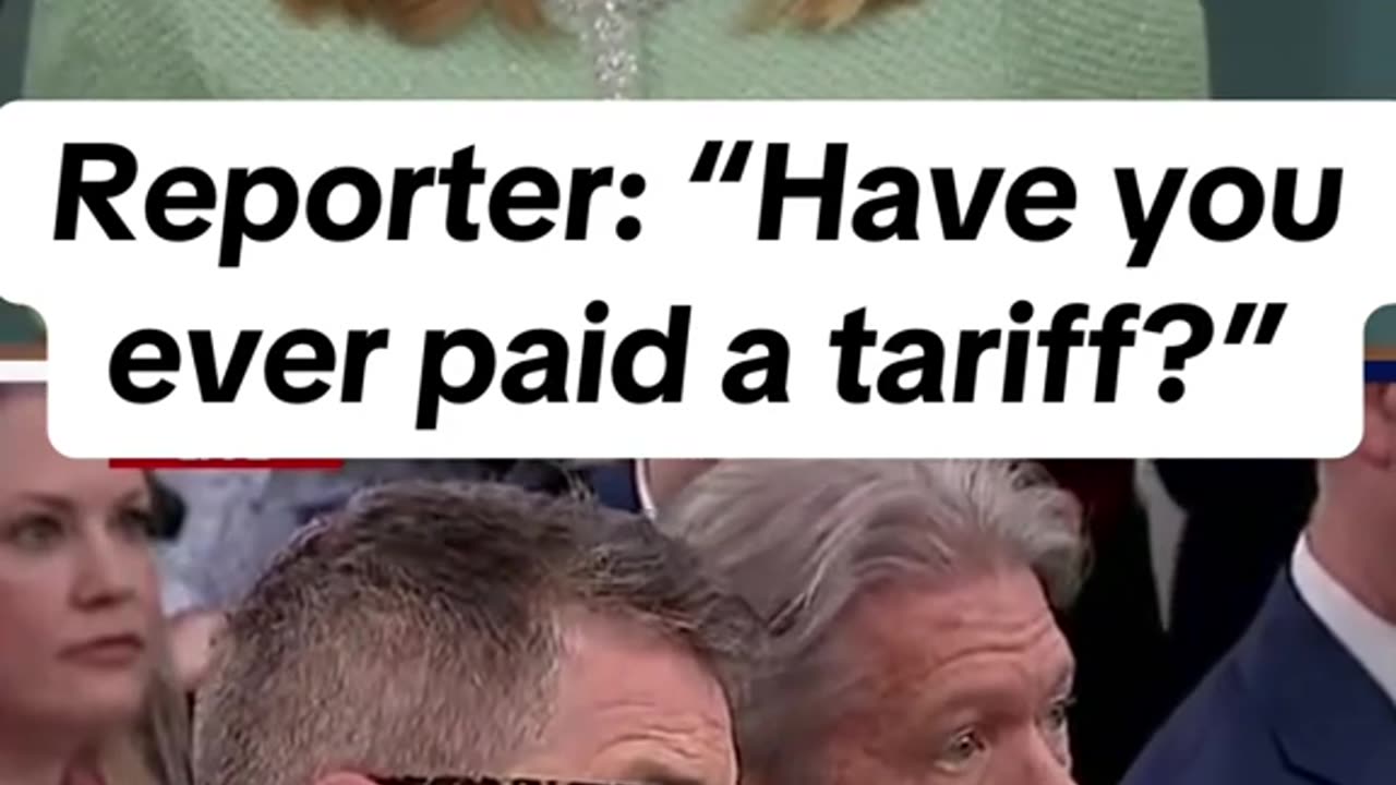 BREAKING : A reporter correct's Karoline Leavitt, White House press secretary