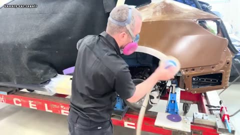 (part 3) Step-by-Step Guide: Fixing a Tesla Model 3 Rear End on the Celette Bench