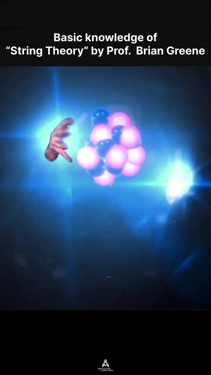 Prof. Brian Greene explains the basic idea of string theory