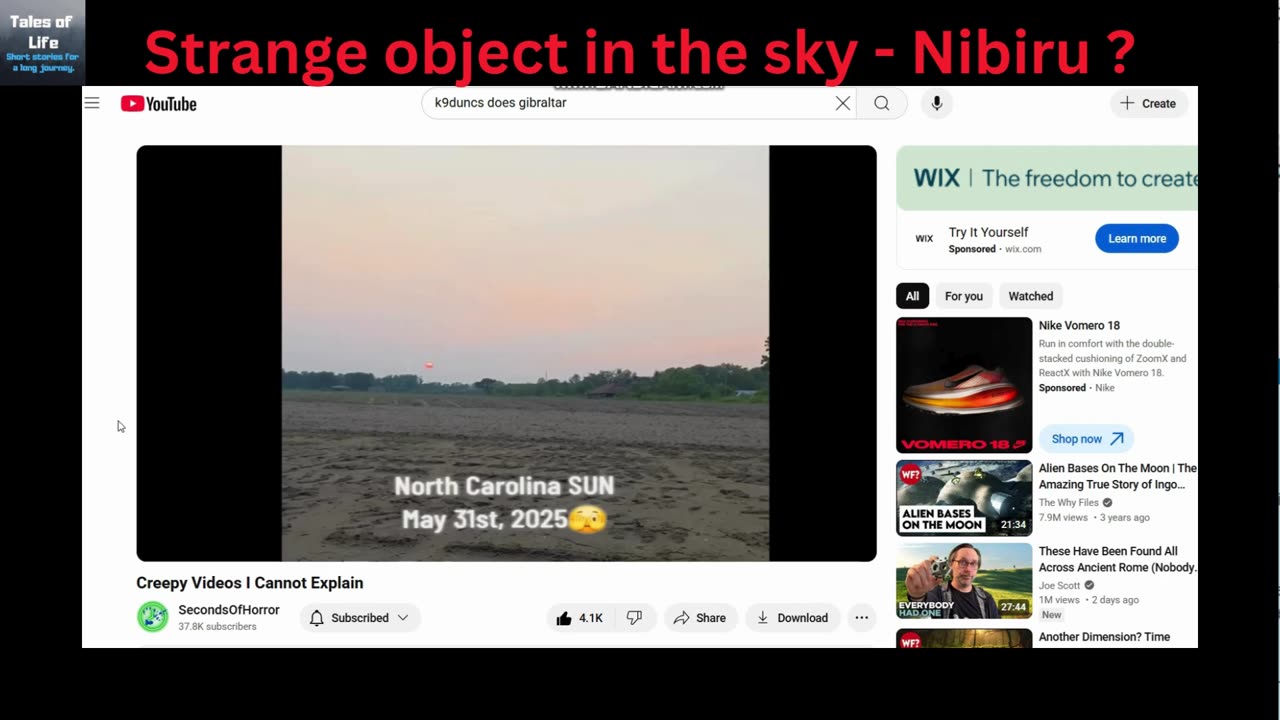 Strange Object in the Sky - Nibiru = Prob NOT !!