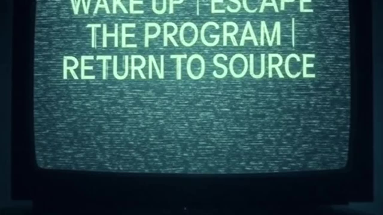 Awaken from the matrix unlearn the lies....