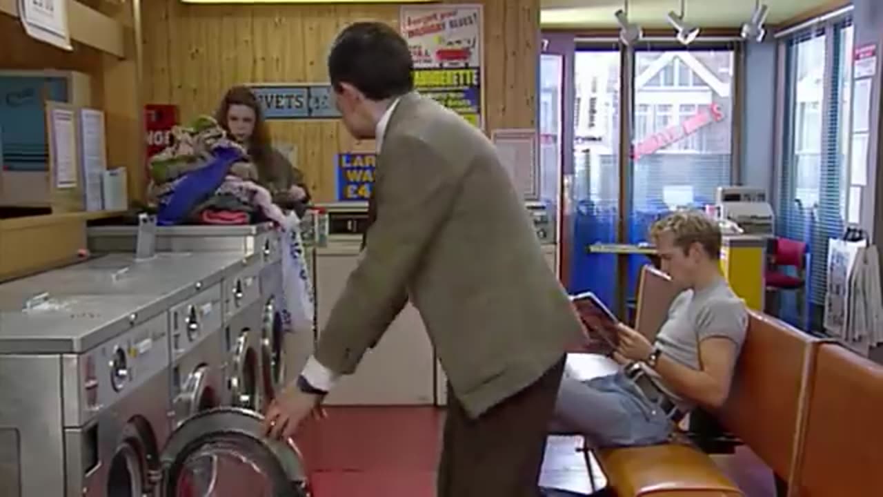 Mr. Bean funny silent video clips