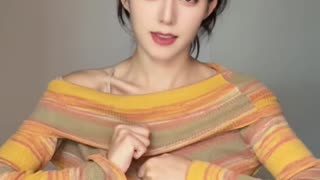 Feminine Lemon Gown Seductive Gentle Dance | Daily Beauty EP 1379