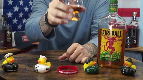 CPL Earl Kibbey - Fireball Blazin Apple Whiskey Review