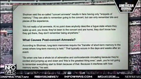 WTF Taylor Swift Concerts Are Wiping Peoples’ Memories