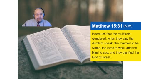 Daily Encouragement - Matthew 15
