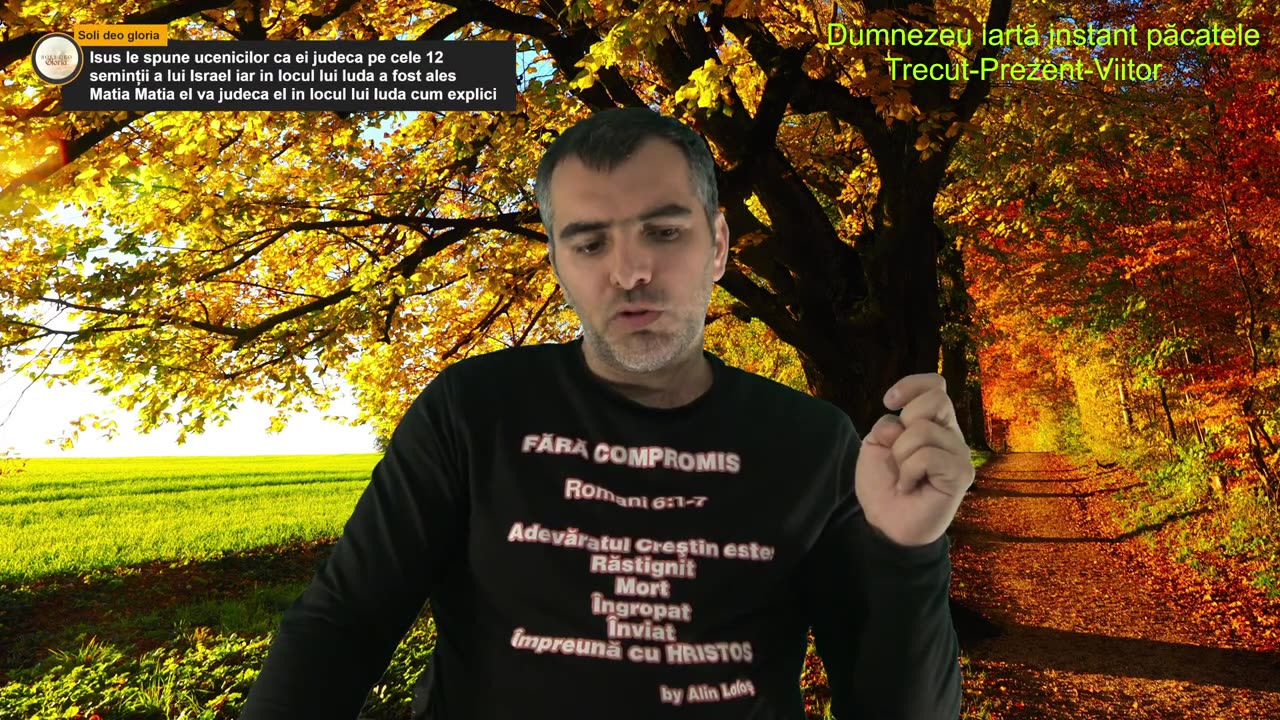 Dumnezeu iartă instant păcatele Trecut-Prezent-Viitor