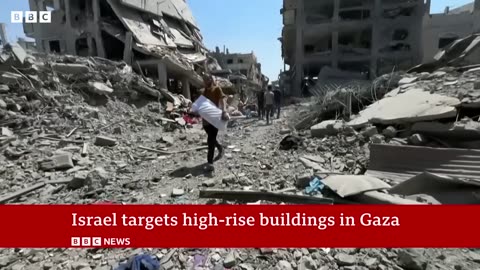 Israel destroys dozens of buildings in Gaza City as new offensive intensifies