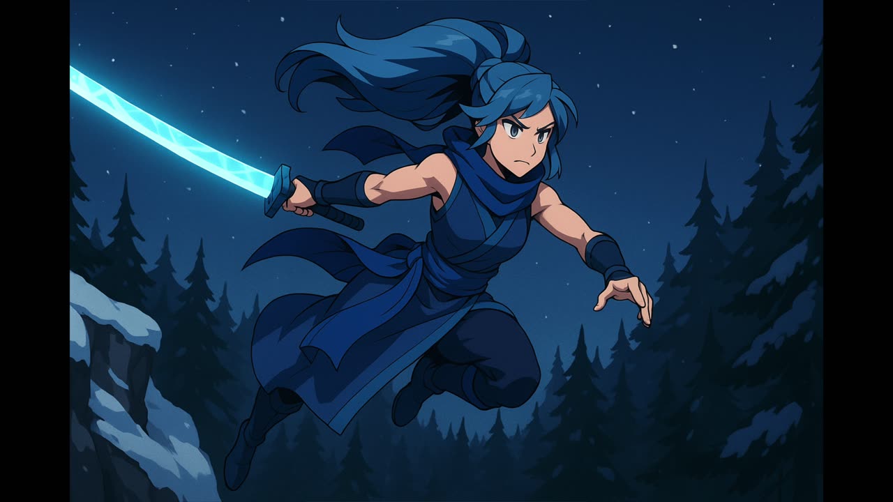 Winter forest guardian V5