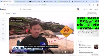 I made video under Bronte Beach cliff just after Christmas 2020. It collapsed today