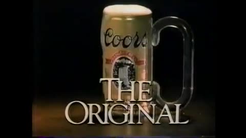 Coors Beer "American Original" TV Commercial from 1988