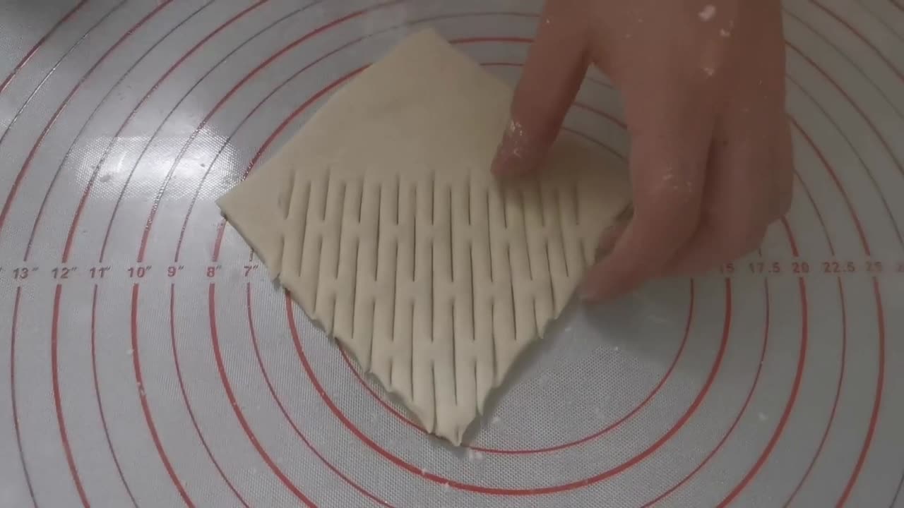 Stainless Steel Dough Lattice for Pie Pizza Bread beef wellington Pastry Crust Roller Cutter