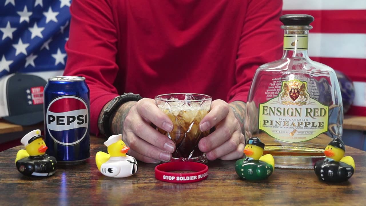 David Cobb - Ensign Red Pineapple Whiskey & Pepsi