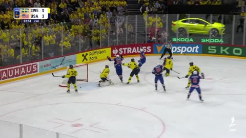 USA vs Švédsko - semifinále MS 2025