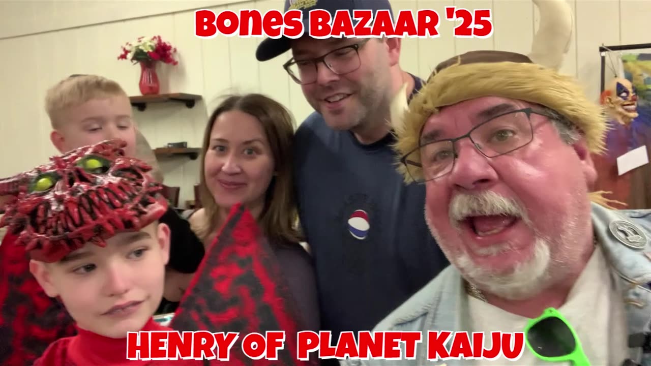 Bones Bazaar 25 -HENRY OF PLANET KAIJU
