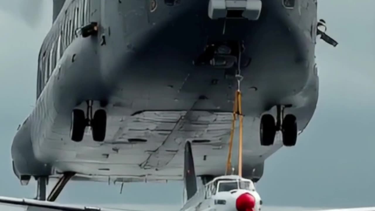CHINOOK Helicopter Performs Daring Water Rescue! #aviation.