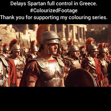 Spartans vs Argos 800 BC Rivalries in Greece #AncientGreece