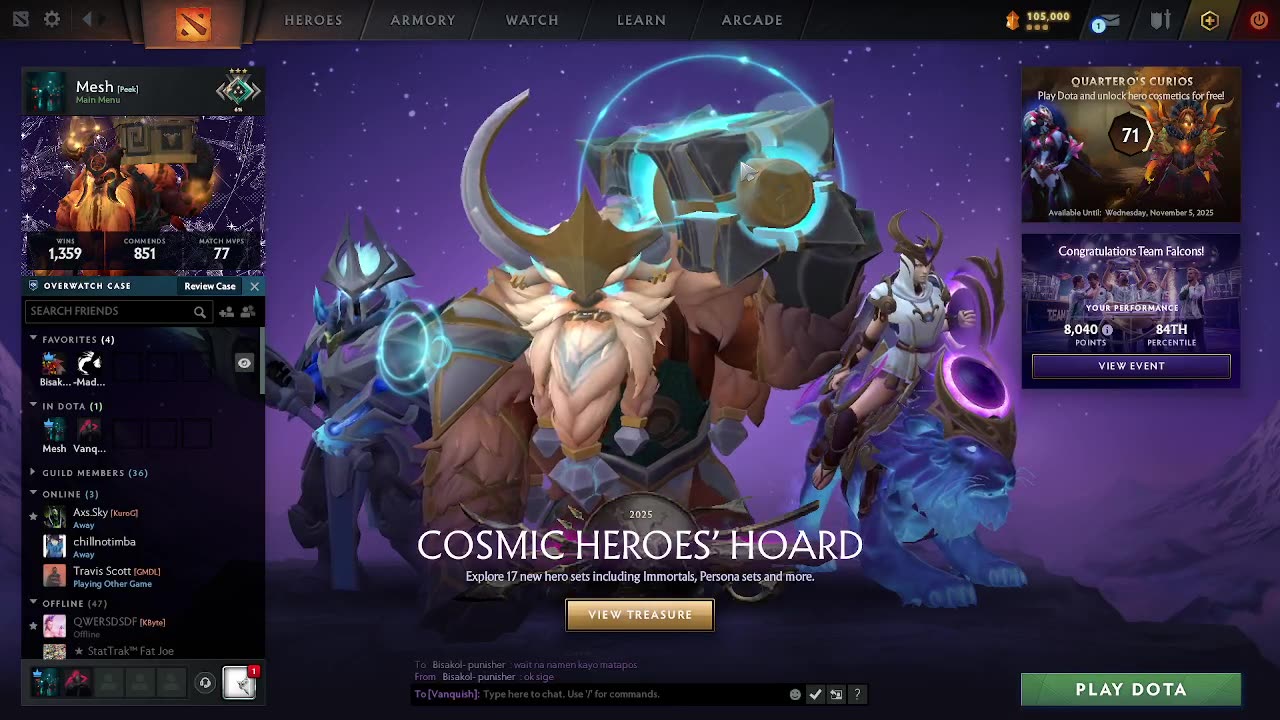 Playing Dota 2!!! Road to Immortal xD