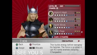 Ultimate Alliance 2 Thor Voicelines