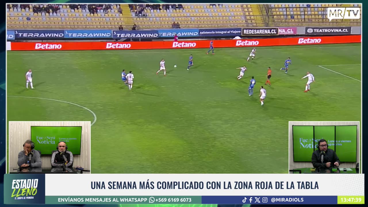 ESTADIO LLENO 29/08/2025