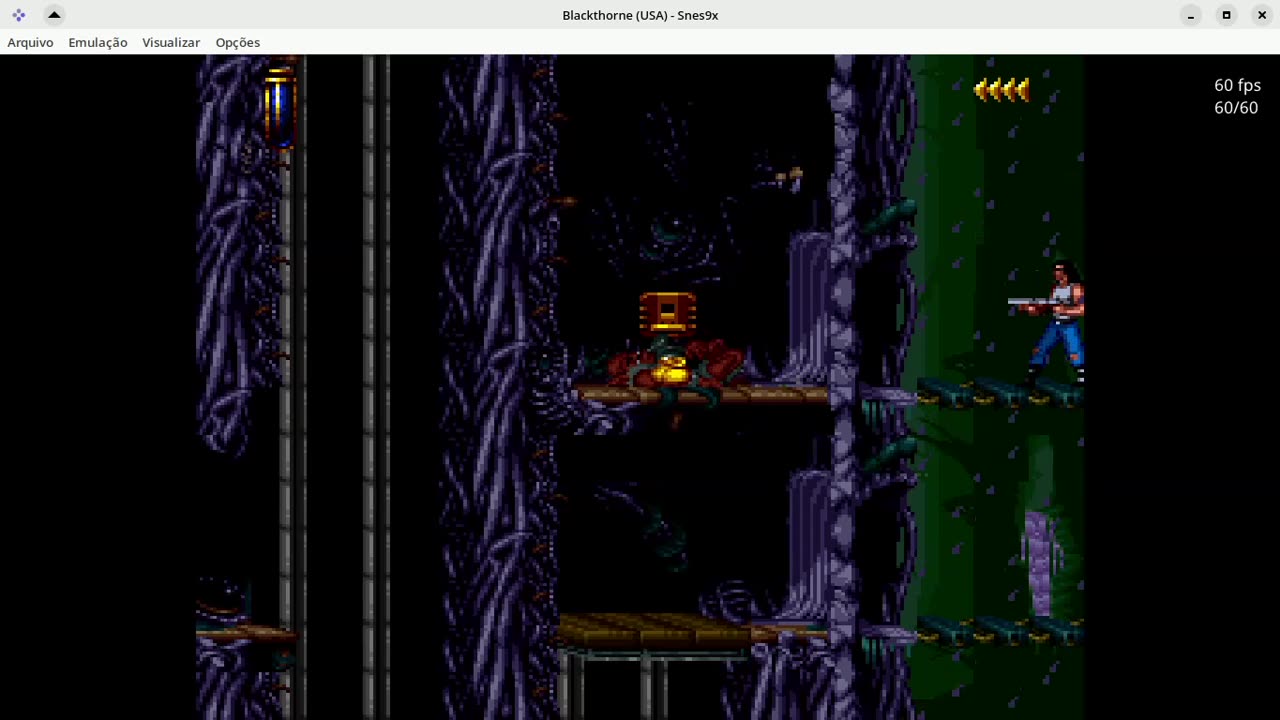 Blackthorne no snes9x (Biglinux) - parte 1