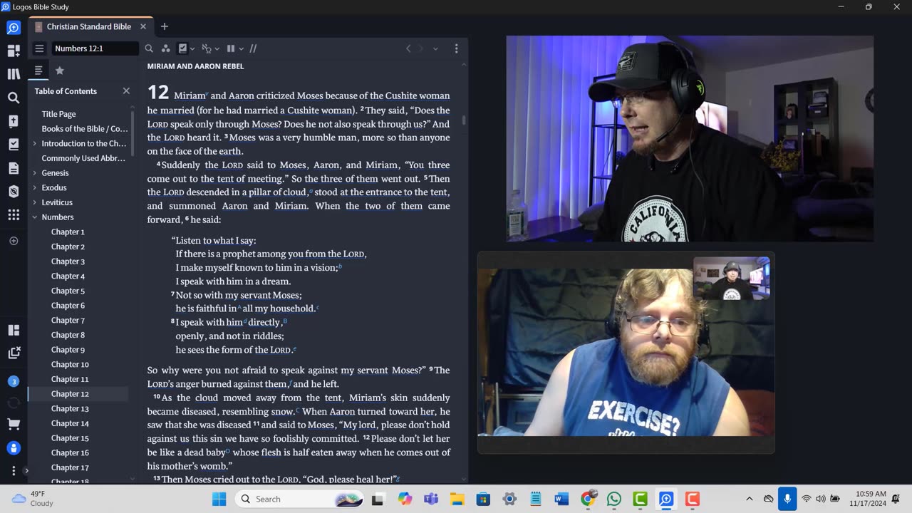 the lord can just walk out of heaven into your life [The Bride of Christ]