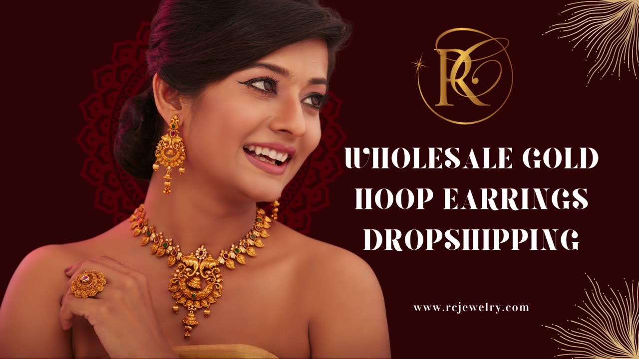 Wholesale Gold Hoop Earrings Dropshipping Suppliers - www.rcjewelry.com
