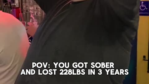 An amazing weight loss