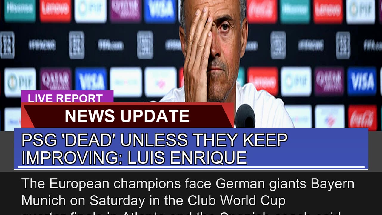 Psg Dead Unless They Keep Improving Luis Enriqu