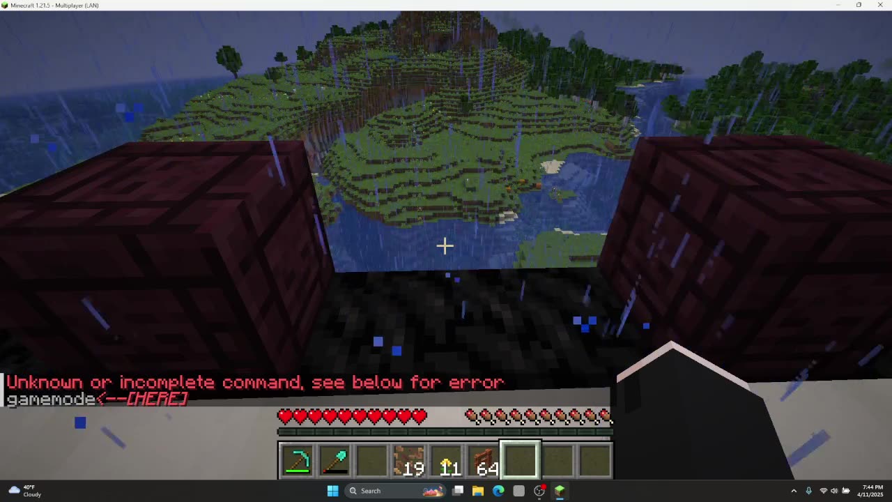 The "too Square" house build on new world